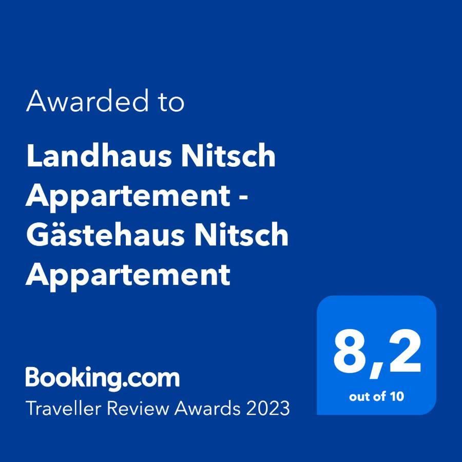 Landhaus Nitsch Appartement - Gaestehaus Nitsch Appartement Prinzendorf an Der Zaya Bagian luar foto